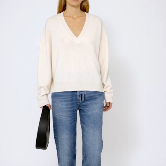 NEW Anine Bing LEE SWEATER Cashmere - Picture 2 of 7